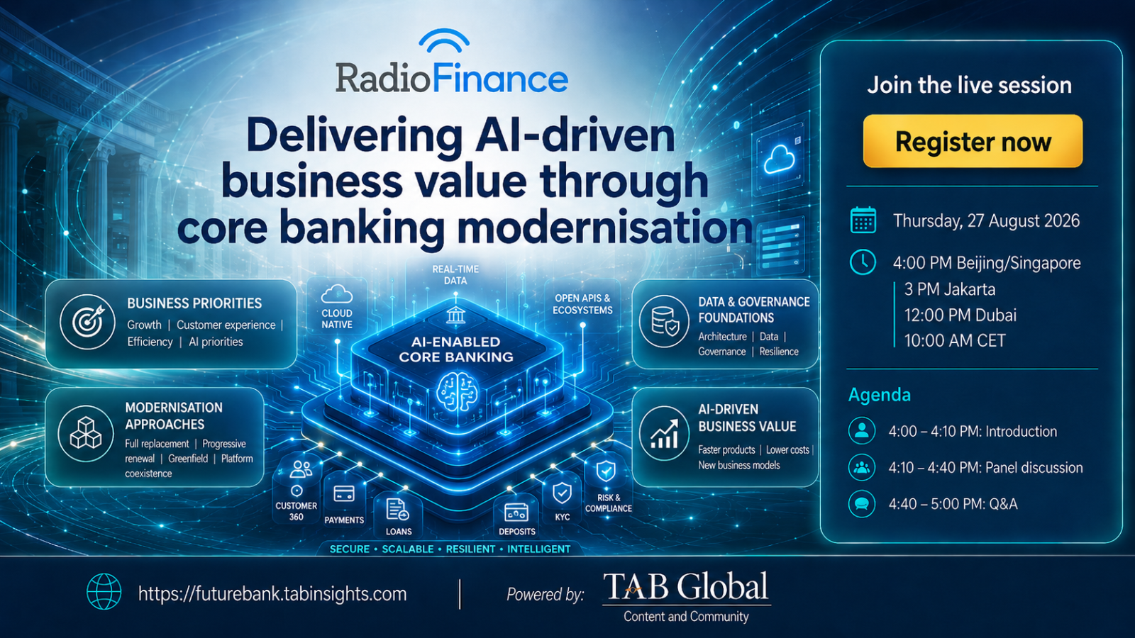 Delivering AI-driven business value through core banking modernisation