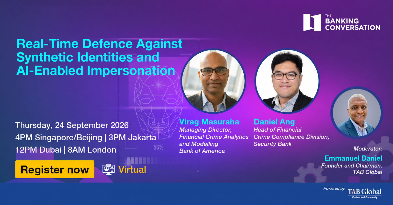 Real-time defence against synthetic identities and AI-enabled impersonation
